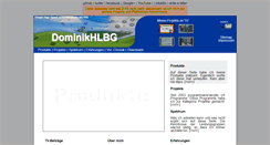 Desktop Screenshot of dominikhlbg.de